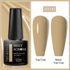 7ml Milky Jelly White Gel Nail Polish Natural Luster Long Lasting Nail Art All for Home DIY Manicure Soak Off UV LED Gel Vernis Lootquake LLC