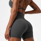 Ultra Comfort High-Waist Yoga Shorts THRIXINE
