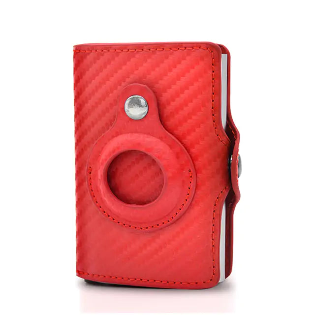 Airtag Money Bag Leather Pi-Mart