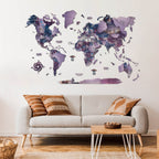 3D Wooden World Map Sirius Enjoy The Wood