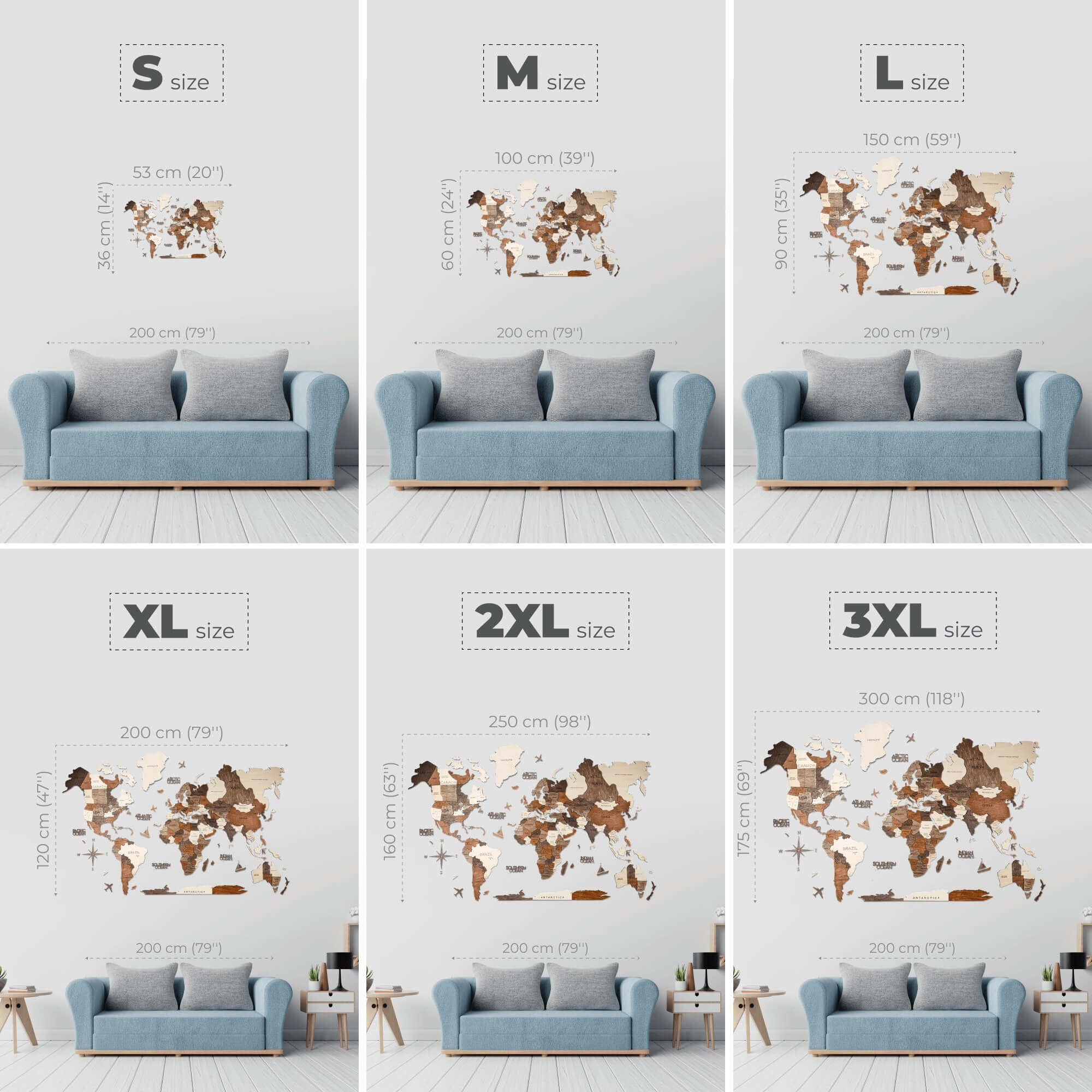 Large Rustic Wall Decor Enjoy The Wood