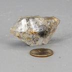 Skeletal Elestial Quartz Point w/t Black Tourmaline Inclusions