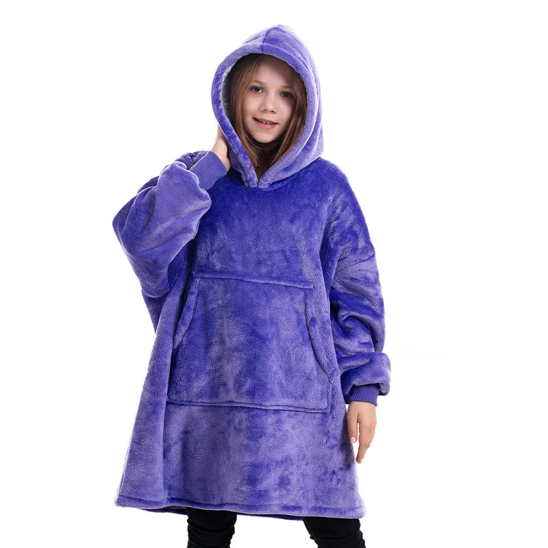 Hooded Pullover Sweater Women's Fall Winter Cold Protection