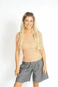 So Sweet Frill Polka Dots Top - SJB-DIAMOND ELITES
