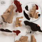 3D Solid Wooden World Map Enjoy The Wood