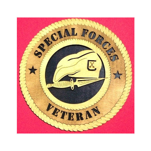 Special Forces Wall Tributes - 9 inch. The Military Gift Store