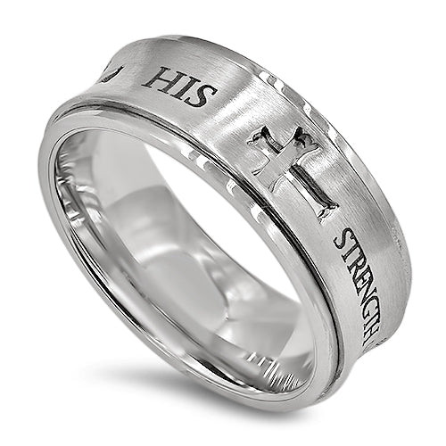 4 Cross Spinner Ring KingdomWear