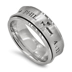 4 Cross Spinner Ring KingdomWear
