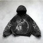 Urban Vibe Hooded Y2K Streetwear Sweatshirt Pi-Mart