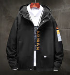 Men's Hooded Jacket - Trendy Hong Kong Style