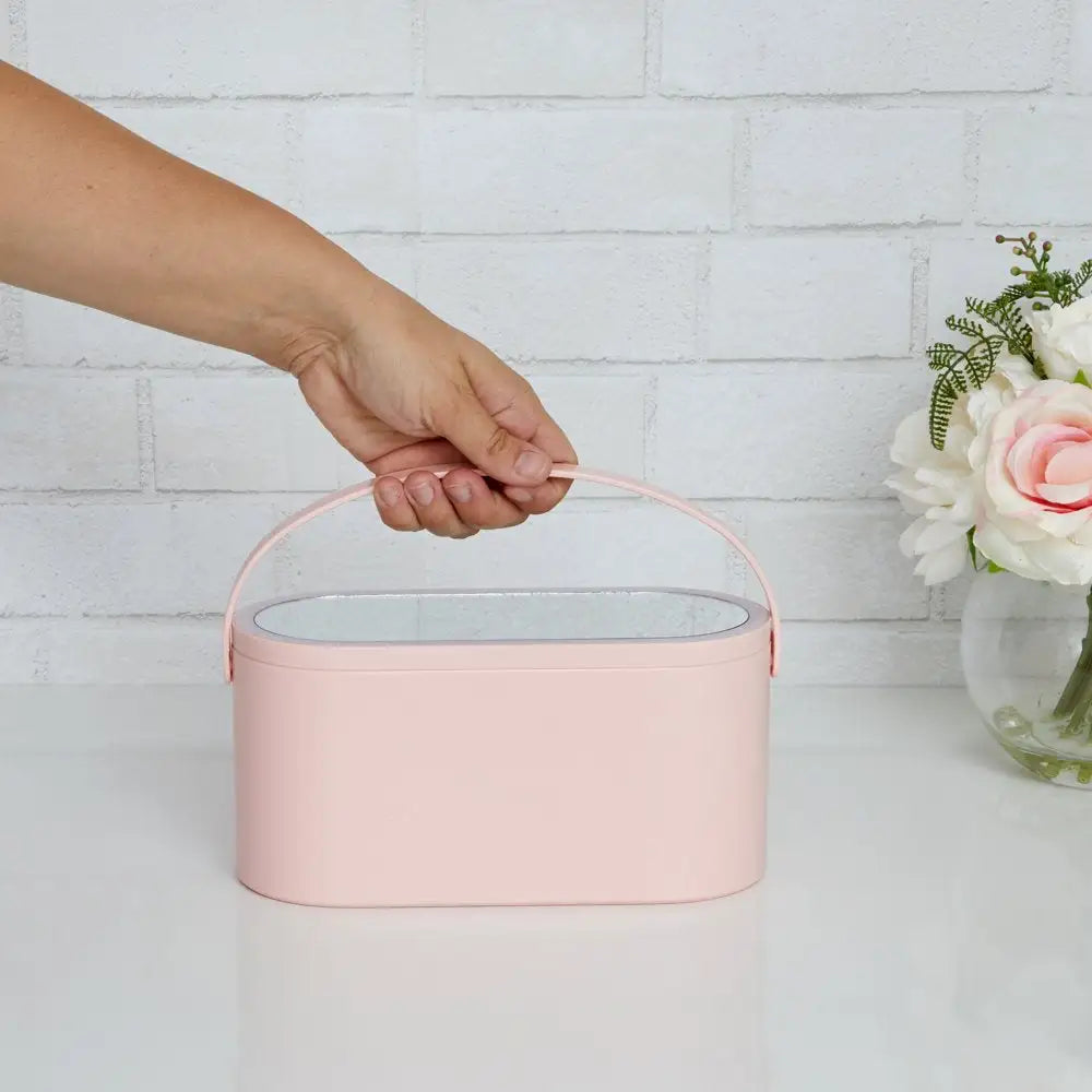 Storage Organizer with LED Mirror Pi-Mart