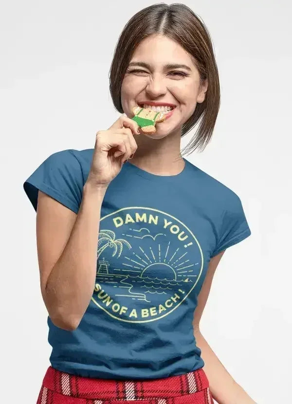 Sun Of Beach Women T-shirt - SJB-DIAMOND ELITES