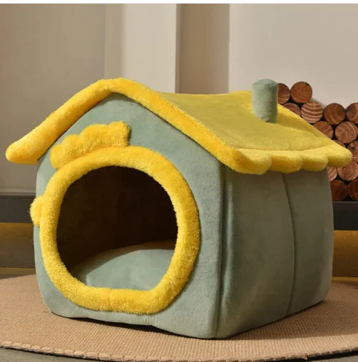 Four-season Universal Warm Closed Cat And Dog Kennel Pi-Mart