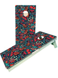 Tattoo Flash Cornhole Boards - SJB-DIAMOND ELITES