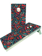 Tattoo Flash Cornhole Boards - SJB-DIAMOND ELITES
