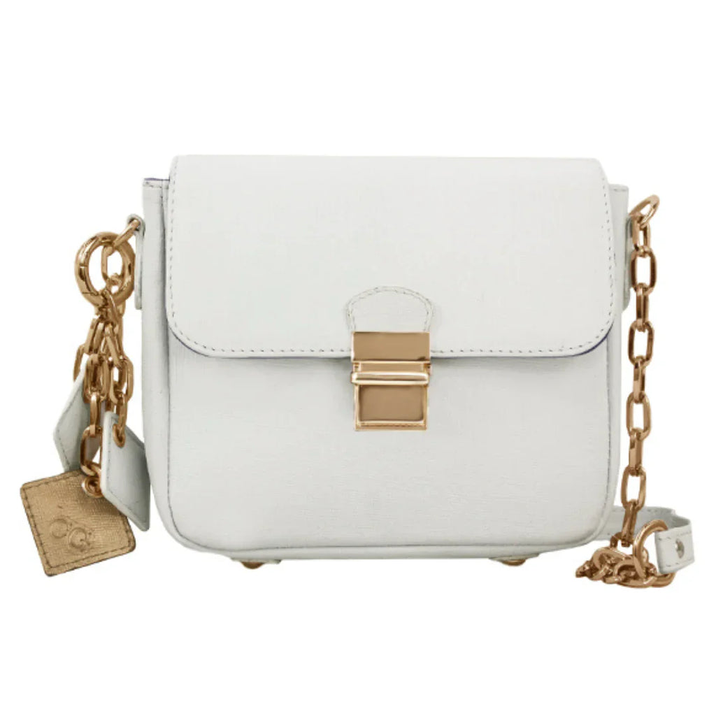 Tiny Leather Handbag -White (Option 2) Pi-Mart