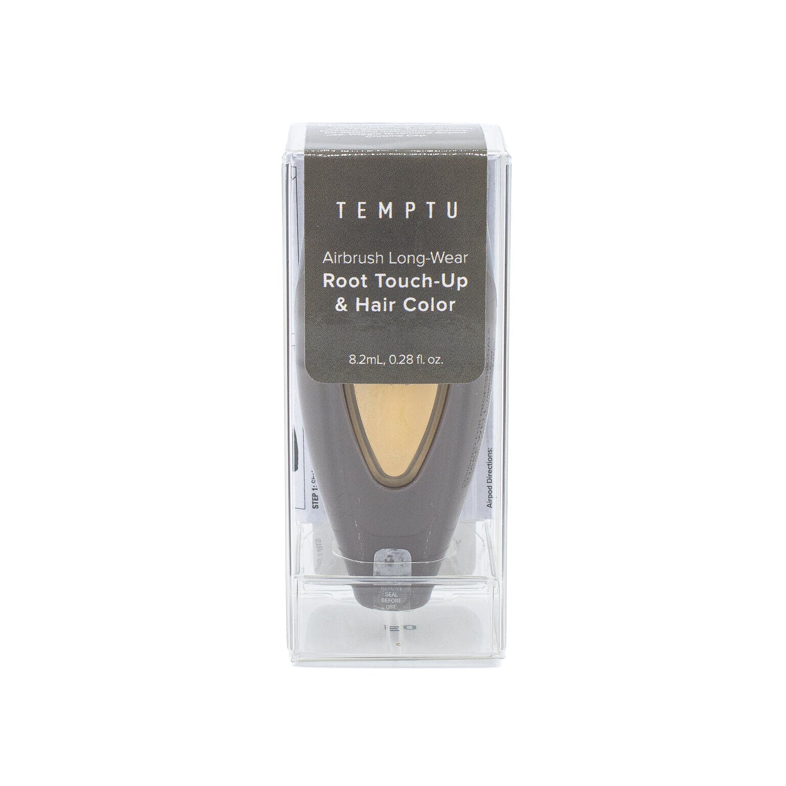 TEMPTU Airbrush Root Touch-Up Hair Color PLATINUM BLONDE 0.28oz - Imperfect Box This is Beauty US