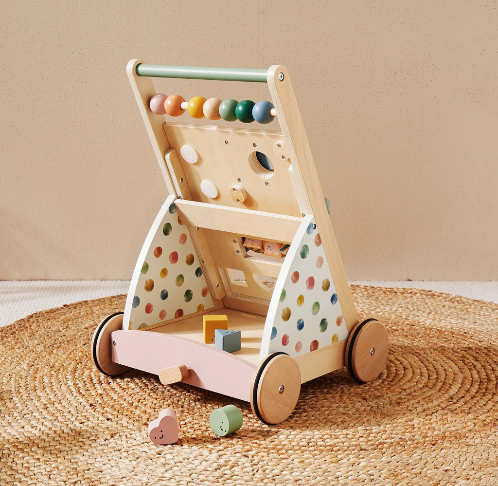 Complete Development Playset — Baby Walker + Activity Cube - SJB-DIAMOND ELITES