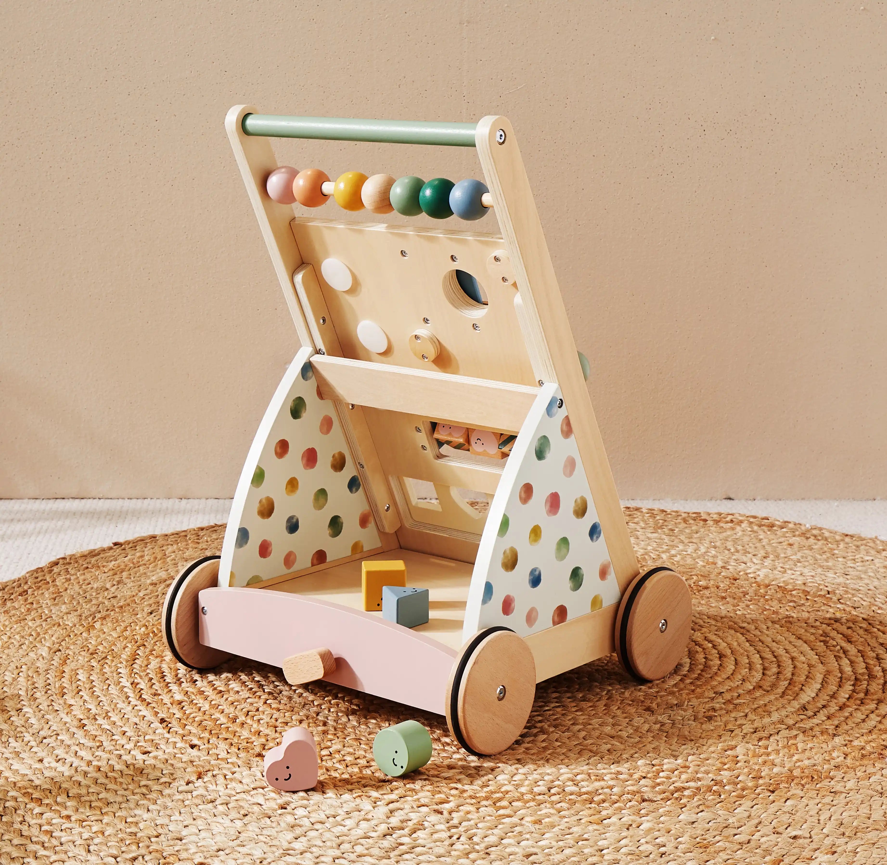Complete Development Playset — Baby Walker + Activity Cube - SJB-DIAMOND ELITES