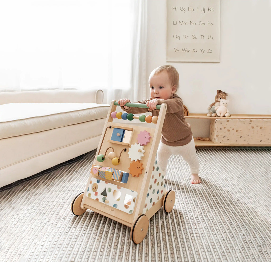 Complete Development Playset — Baby Walker + Activity Cube - SJB-DIAMOND ELITES