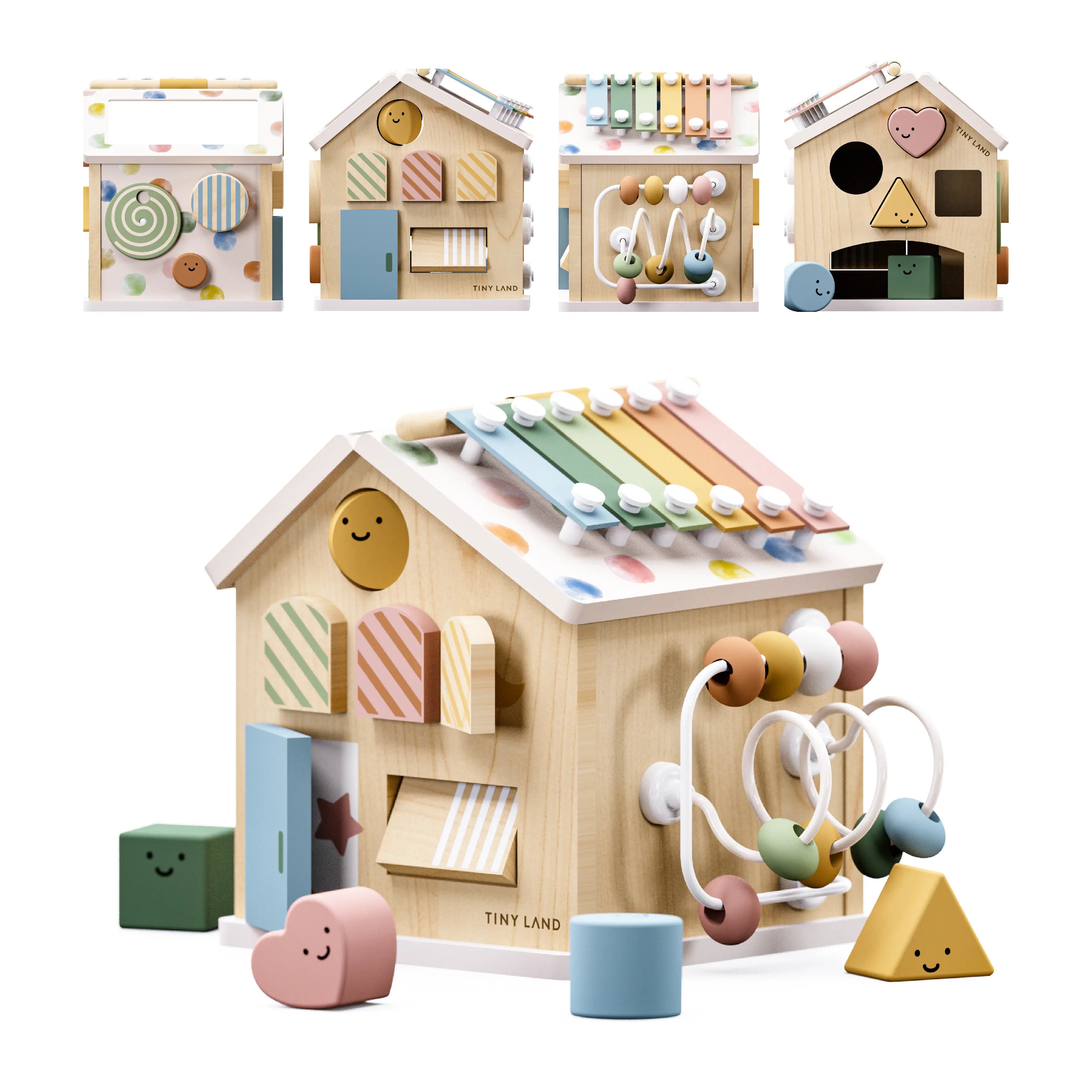 Complete Development Playset — Baby Walker + Activity Cube - SJB-DIAMOND ELITES
