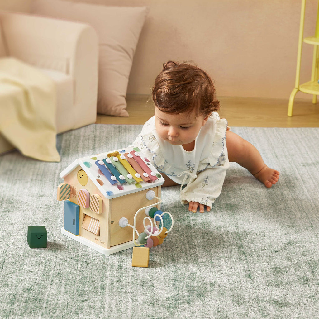 Complete Development Playset — Baby Walker + Activity Cube - SJB-DIAMOND ELITES