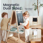 Tiny Land® Magnitales Easel for Kids - Green - SJB-DIAMOND ELITES