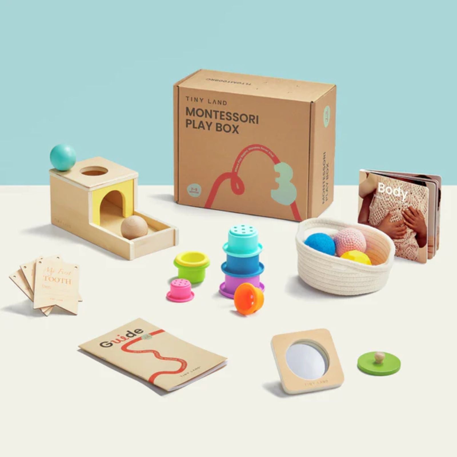 Tiny Land® Montessori Early Skills Baby Set（7–12 months） - SJB-DIAMOND ELITES
