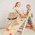 Tiny Land® 7-in-1 Rainbow Climbing Set Tiny Land INC