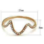 TS280 Rose Gold Sterling Silver Ring – AAA Clear CZ Solitaire