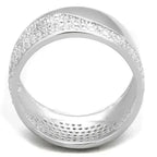 TS378 Rhodium Sterling Silver Ring – AAA Clear CZ Solitaire