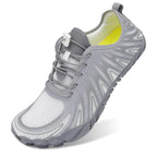 Womens Mens Hiking Water Shoes for Men Women Aqua Shoes Swim Shoes Beach Shoes for Women Men Volleyball Shoes Closed Toe Water Shoes for Women Men Barefoot Shoes Women Men Dark Grey 11 W/9.5 M Pi-Mart