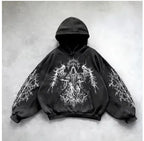 Urban Vibe Hooded Y2K Streetwear Sweatshirt Pi-Mart