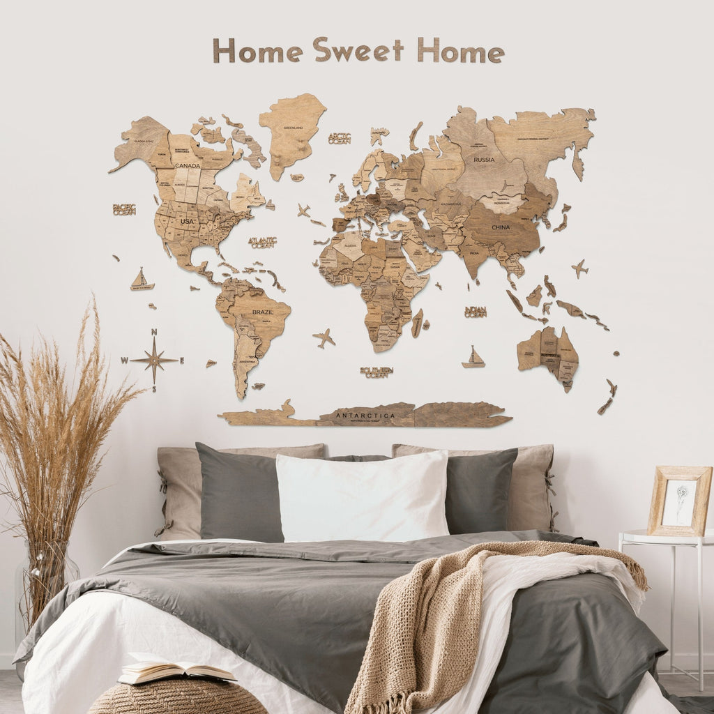 Wooden Map Quotes - SJB-DIAMOND ELITES