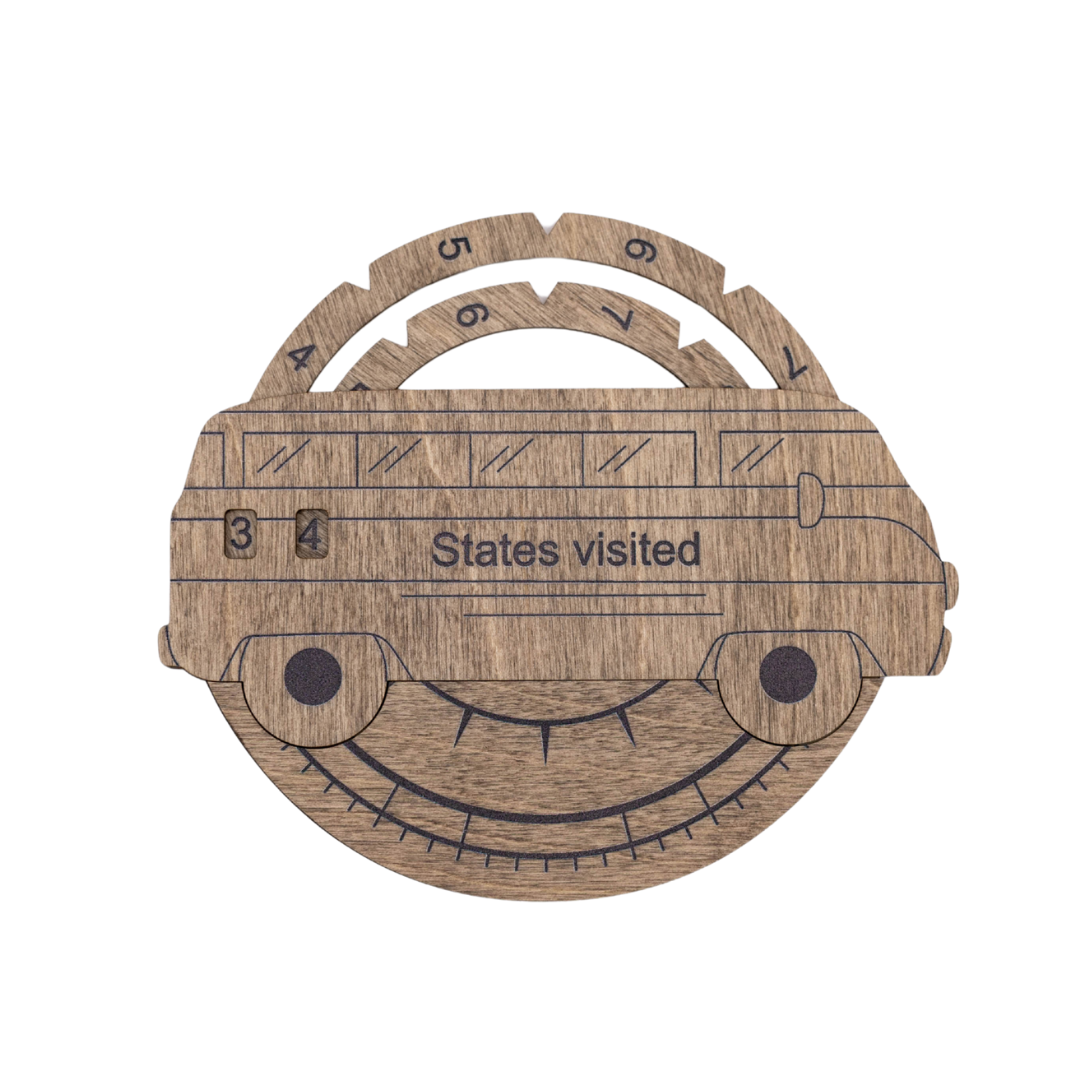 Travel Tracker 3D Wooden USA Map - SJB-DIAMOND ELITES