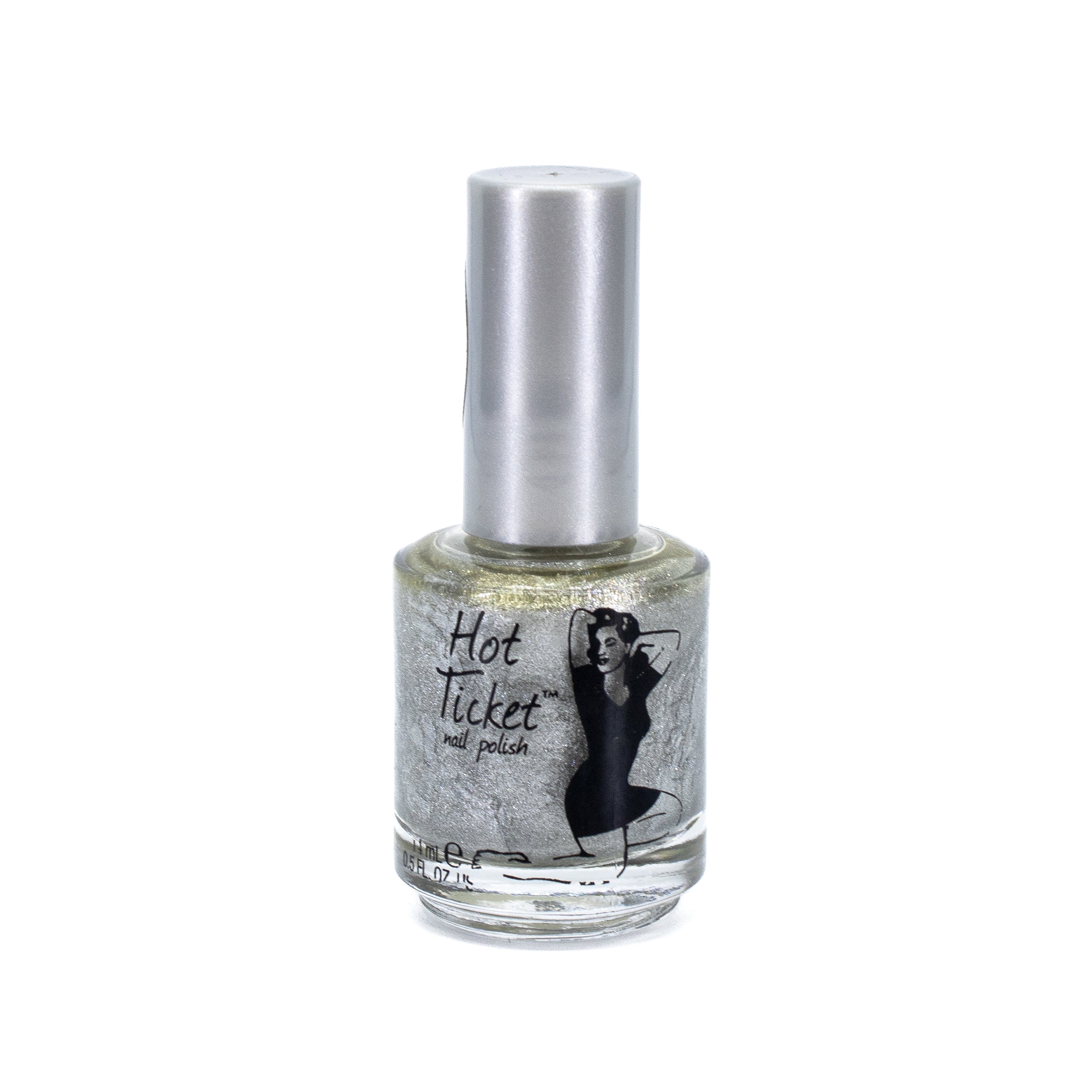 The Balm Hot Ticket Nail Polish SILVER SPOON ME 0.5oz - Imperfect Container This is Beauty US