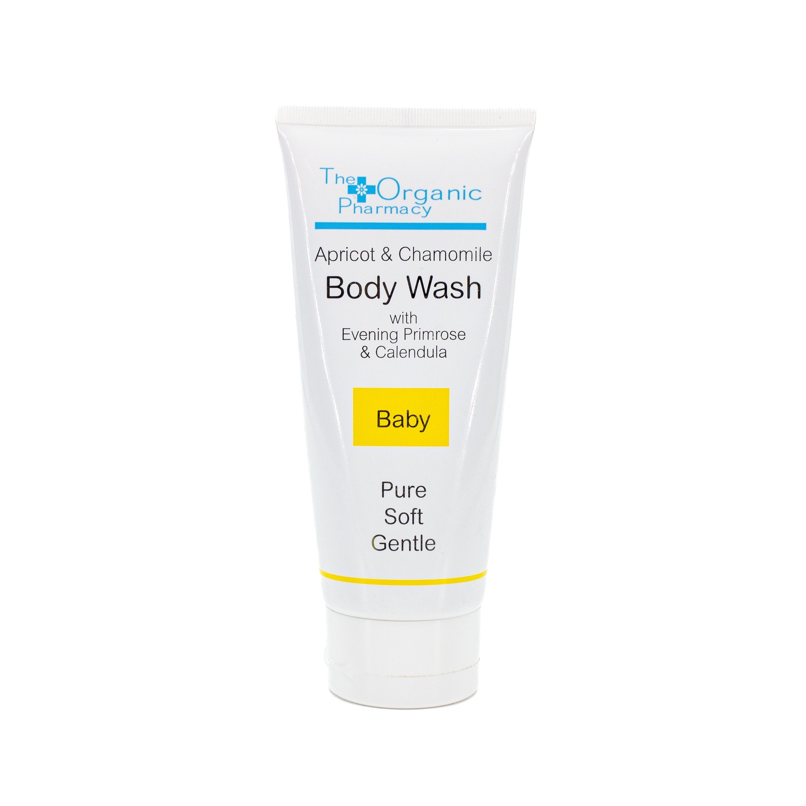 The Organic Pharmacy Apricot & Chamomile Body Wash Baby 3.4oz -New This is Beauty US