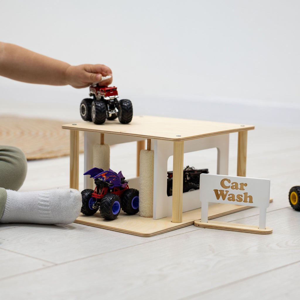 Wooden Car Wash Toy - SJB-DIAMOND ELITES