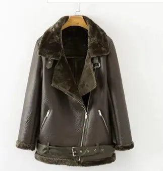 Winter Women's European Style Plus Size Thick Jacket Pi-Mart