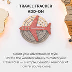 Travel Tracker 3D Wooden World Map – Fusion - SJB-DIAMOND ELITES