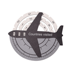 Travel Tracker 3D Wooden World Map – Nordik - SJB-DIAMOND ELITES
