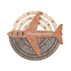 Travel Tracker 3D Wooden World Map - SJB-DIAMOND ELITES