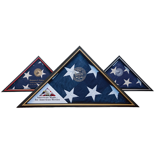 Tributary Flag Case - Air Force Flag Display Case The Military Gift Store