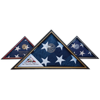 Tributary Flag Case - Navy Flag Display Case The Military Gift Store