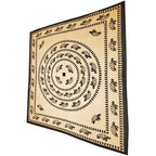 Nautical Sea Turtle Cotton Wall Tapestry 90x80 Inches