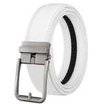 Men's Automatic Hollow Buckle Leather Belt