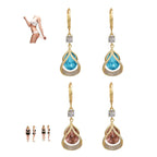 Flysmus Halolux Lymphvity Earrings lovefinity™ lymphvity Atheniz Earrings Dorina Ear Acupressure Detox Earrings for Women Ear Allure Earrings Non Piercing Acupressure Earrings Jewelry Gifts