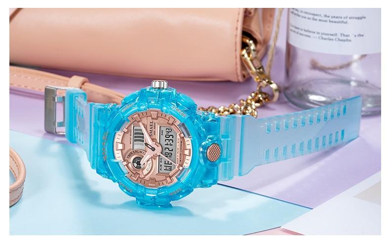 Sport Digital Watch for Men and Woman With Luminous Dual Time Waterproof 5 Bar Modern Men's Military Wristwatch WIth Night Mode - SJB-DIAMOND ELITES