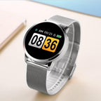 Luxury Popular Trend Smart Watch With LED Color Screen Smartwatch Women Fashion Fitness Tracker Heart Rate monitor - SJB-DIAMOND ELITES