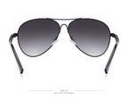 BARCUR Polarized Pilot Sunglasses for Men – Stylish Anti Blue Light UV400 Protection Gradient Mirror Lens Stainless Steel Trendy Frame – Fashion Aviator Sun Glasses for Men Ideal for Driving Travel Summer & Outdoor Activities